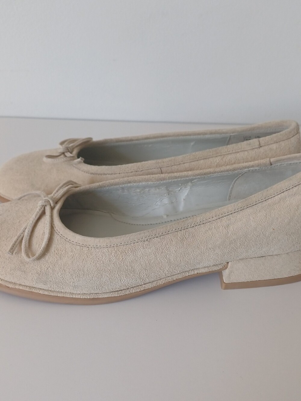 Hush Puppies Suede Ballet Flats Size US 7M (38N) - Picture 2 of 11